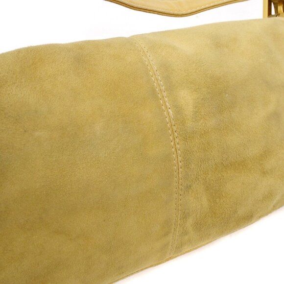 Fendi Beige Suede Baguette Handbag 2375/26424/009 NQ00730 - Picture 5 of 8